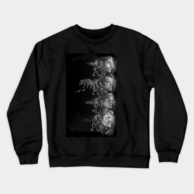 Team Free Will 2.0 poster (no text) Crewneck Sweatshirt by GioGui